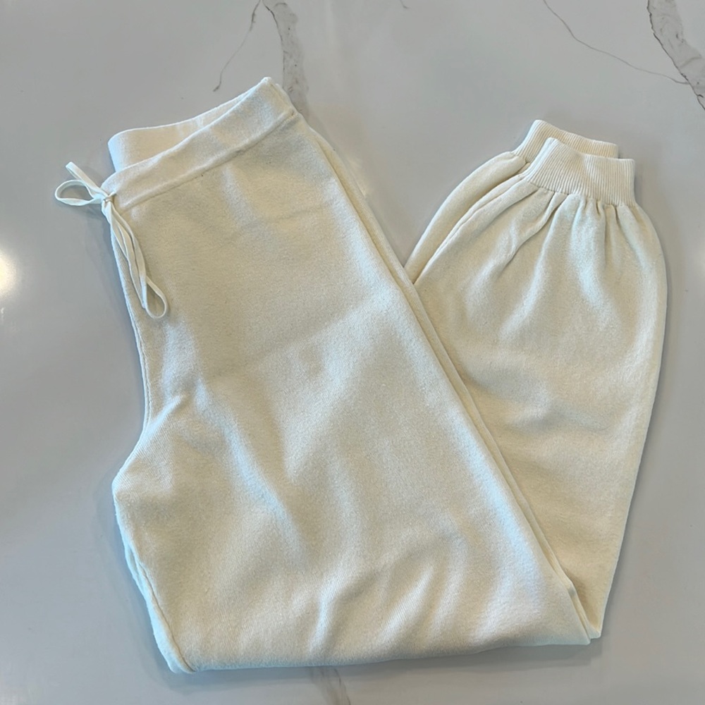 Cream Sweater Joggers